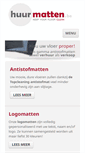 Mobile Screenshot of huurmatten.be